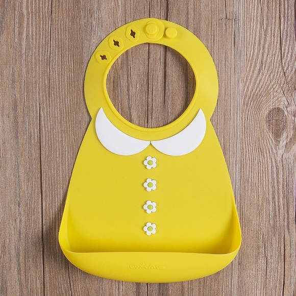 Other - Silicone Baby Bibs - GIRL